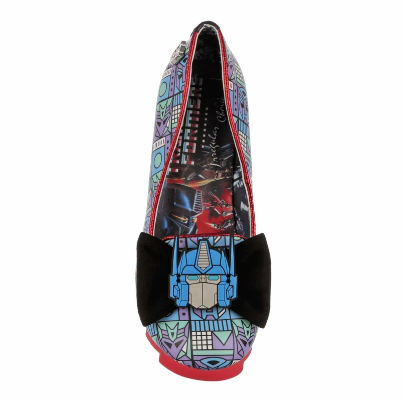 Irregular Choice Frauen Transformers 80er Jahre Baby High Heel - Blau