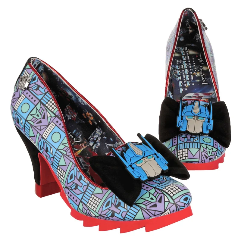 Irregular Choice Frauen Transformers 80er Jahre Baby High Heel - Blau