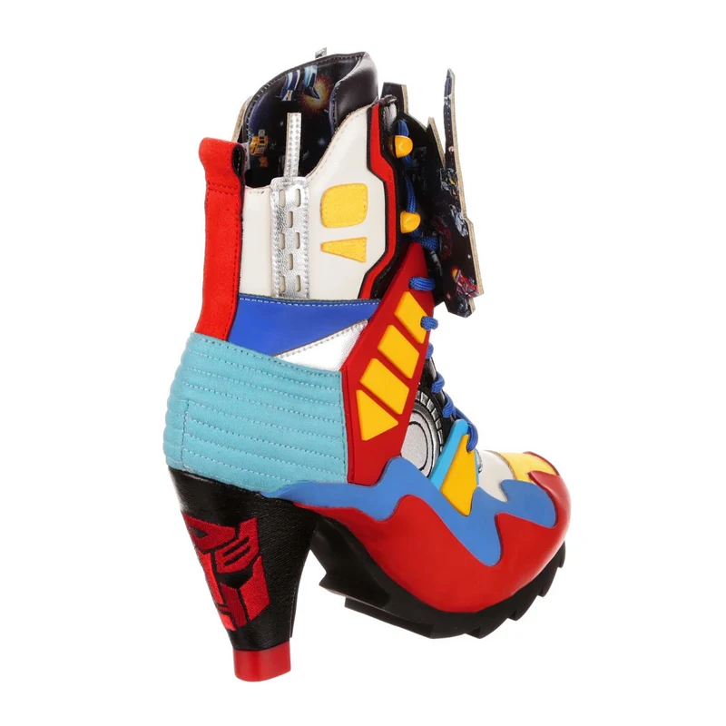 Irregular Choice Frauen Transformers Roll Out High Heel - Blau / Rot