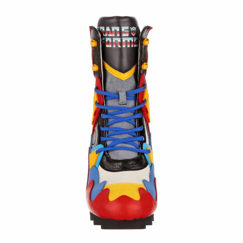 Irregular Choice Frauen Transformers Roll Out High Heel - Blau / Rot