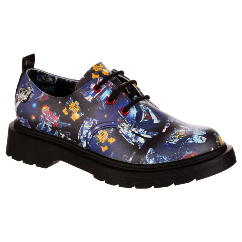 Irregular Choice Frauen Transformers Kolossaler Kampfschuh – Schwarz