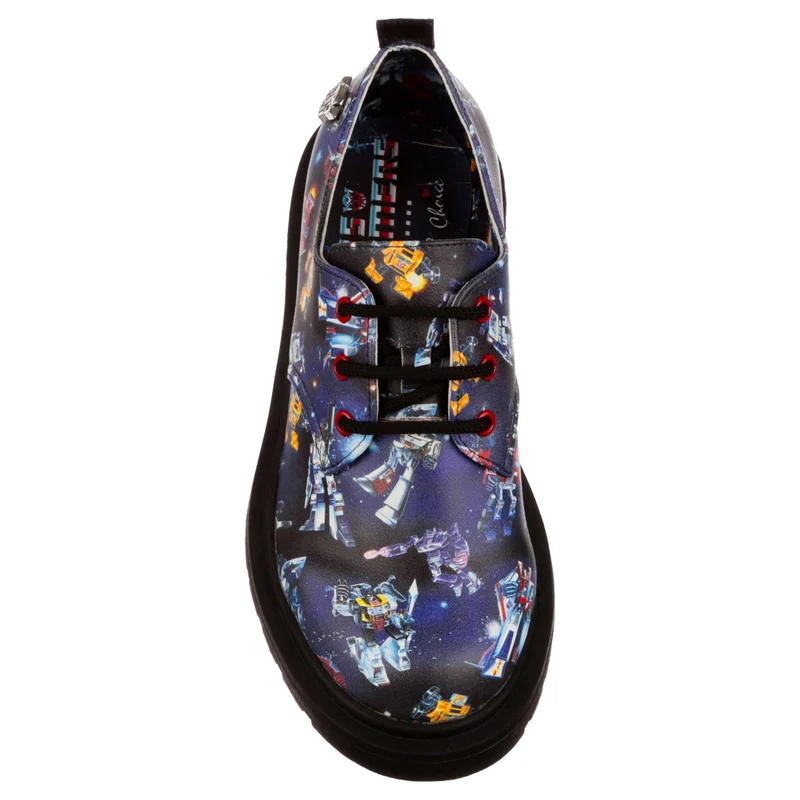 Irregular Choice Frauen Transformers Kolossaler Kampfschuh – Schwarz