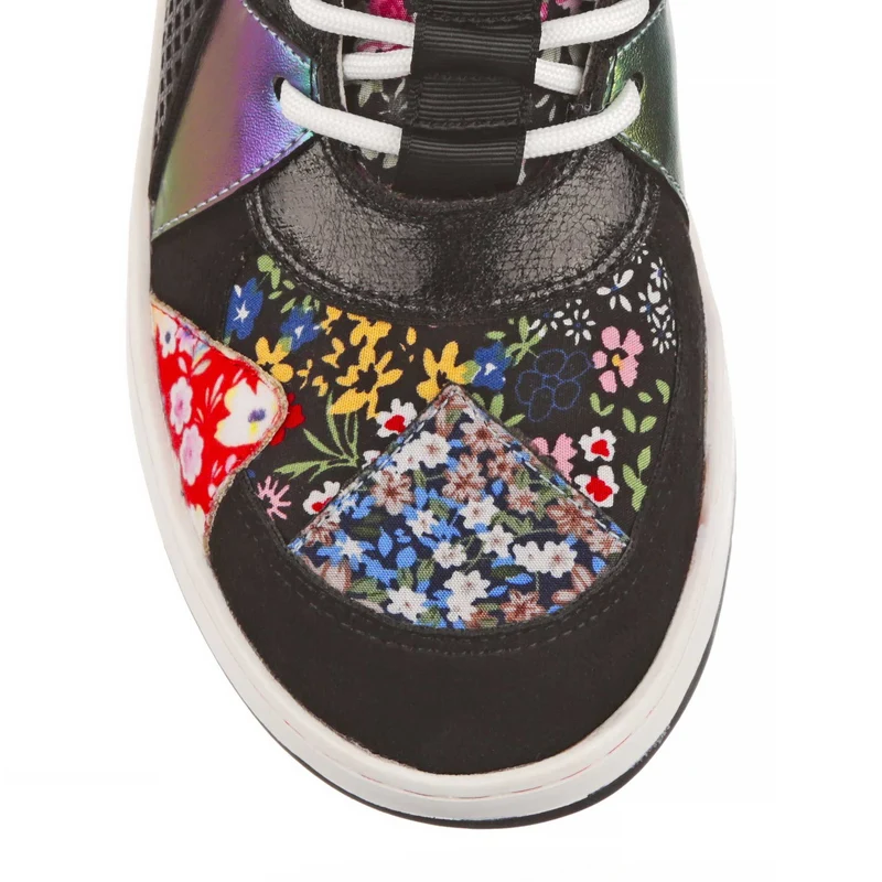 Irregular Choice Frauen Transformers Epic Battle High-Top-Sneaker – Schwarz