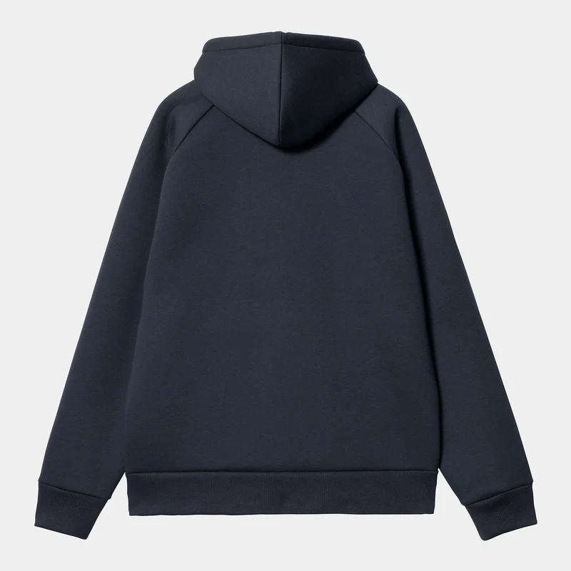 Carhartt WIP Herren Car-Lux Kapuzenjacke – Blau / Grau