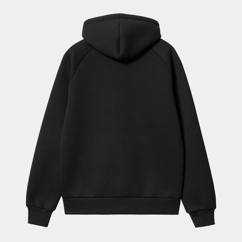 Carhartt WIP Herren Car-Lux Kapuzenjacke – Schwarz / Grau