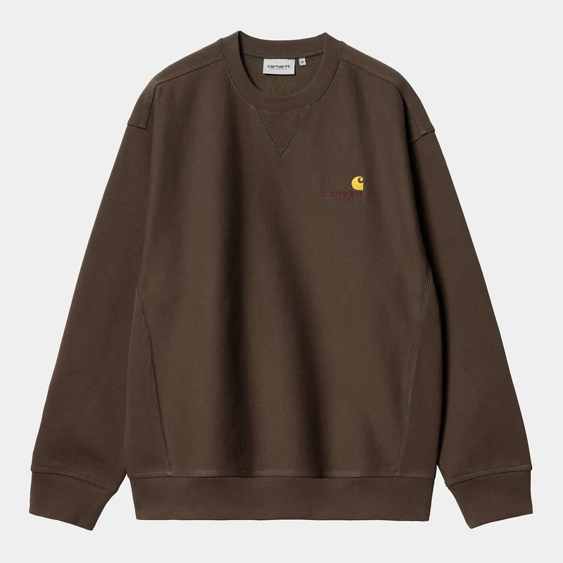 Carhartt WIP Herren American Script Sweatshirt - Buckeye