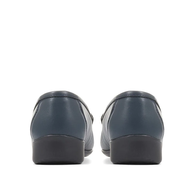 Smart Leather Loafers - CONT2400 / 309 091 - Navy