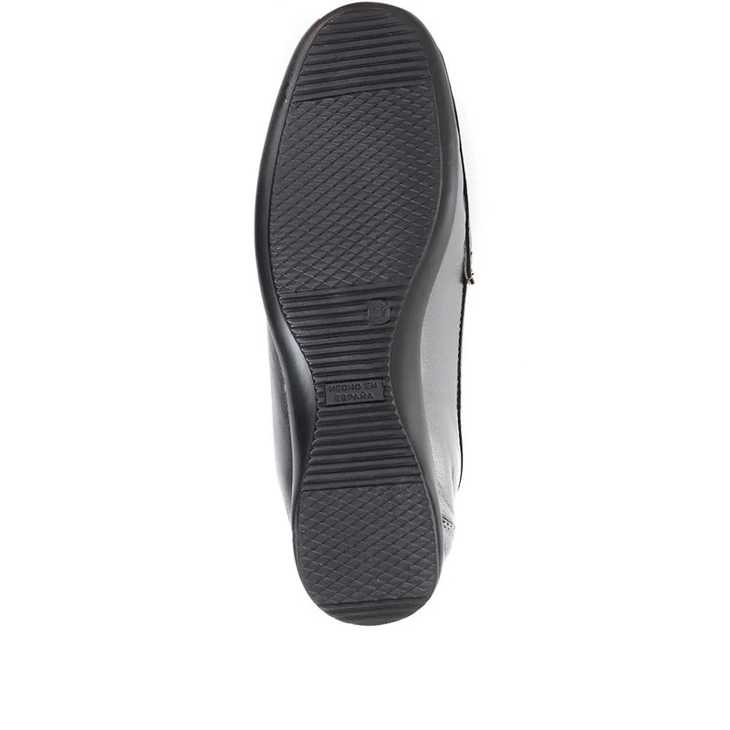 Smart Leather Loafers - CONT2400 / 309 091 - Pewter
