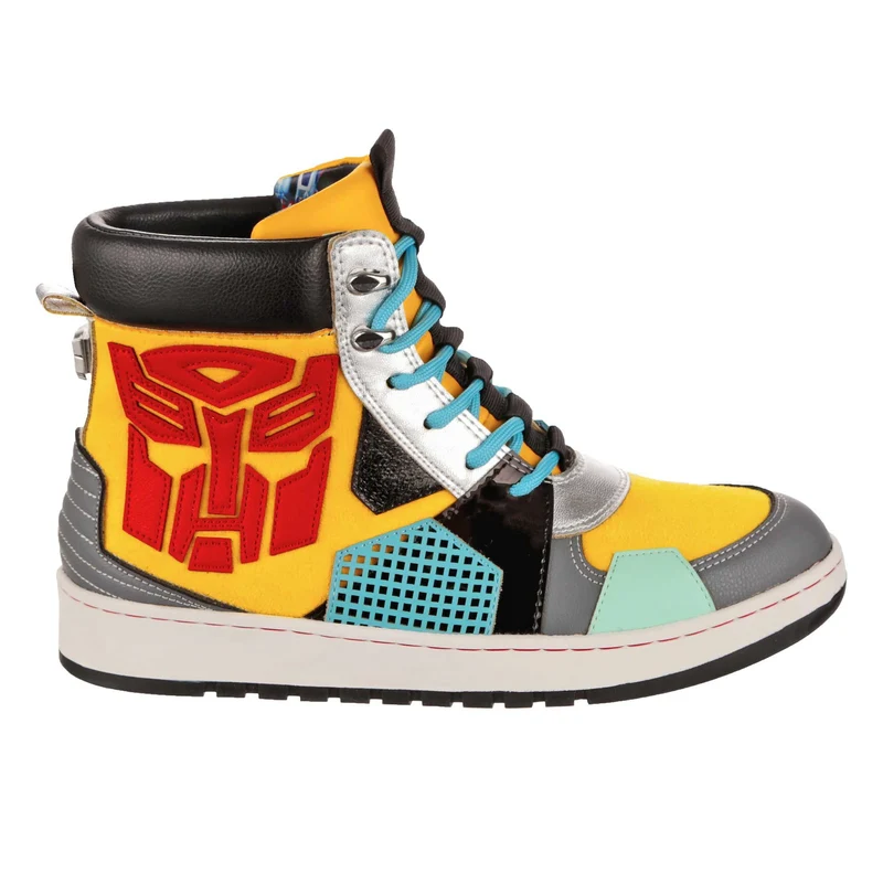 Irregular Choice Frauen Transformers Sting Like A Bee High-Top-Trainer – Gelb