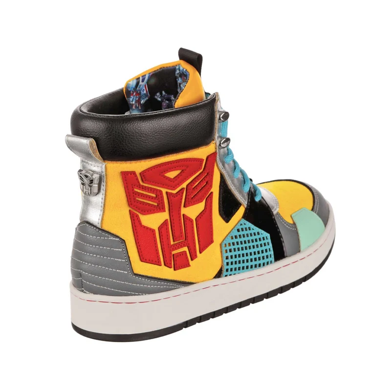 Irregular Choice Frauen Transformers Sting Like A Bee High-Top-Trainer – Gelb