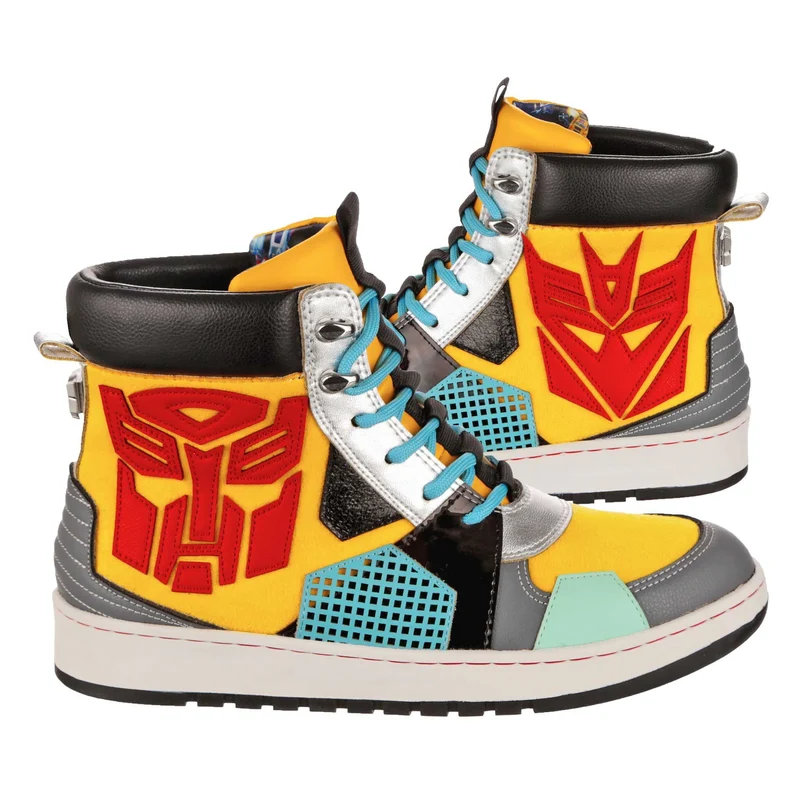 Irregular Choice Frauen Transformers Sting Like A Bee High-Top-Trainer – Gelb