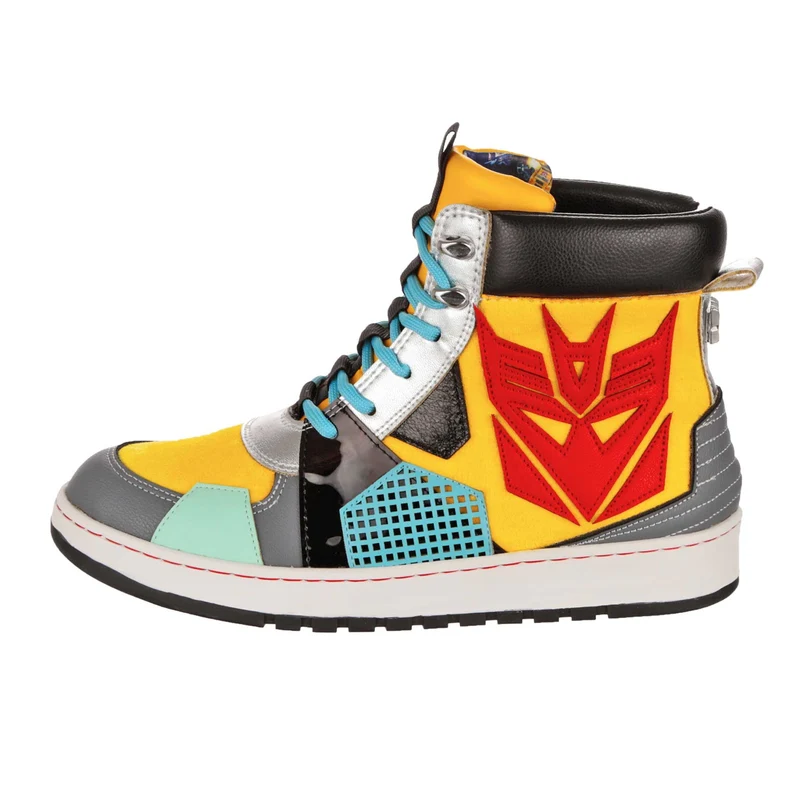 Irregular Choice Frauen Transformers Sting Like A Bee High-Top-Trainer – Gelb