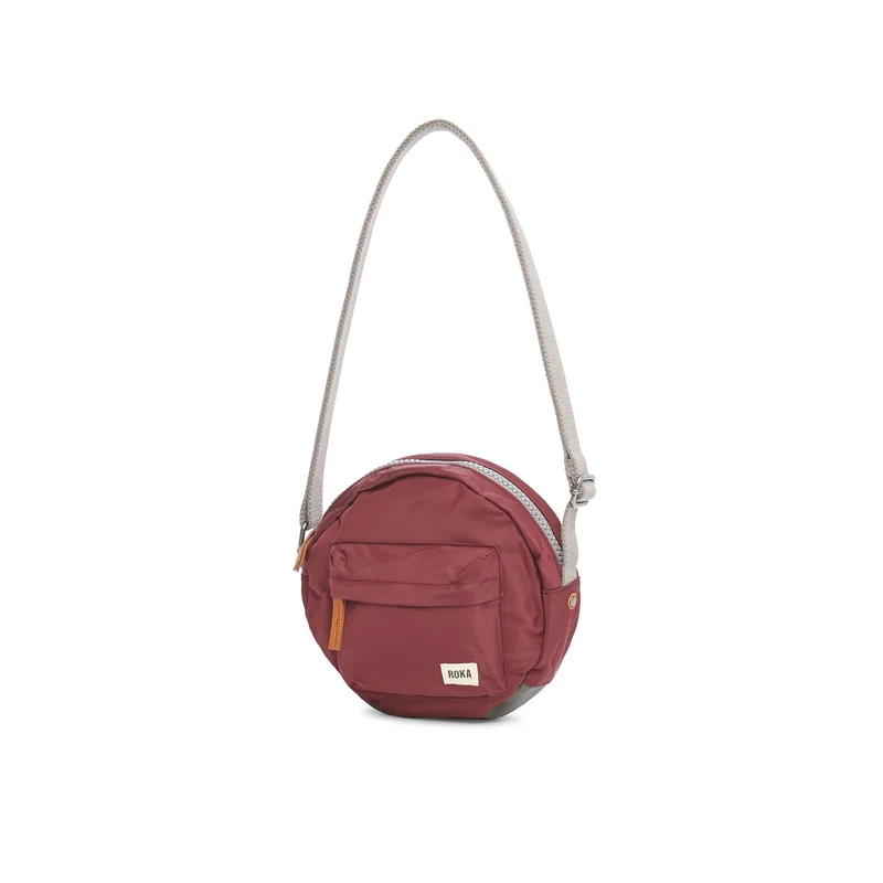 ROKA Paddington B Plum Kleine Tasche aus recyceltem Nylon