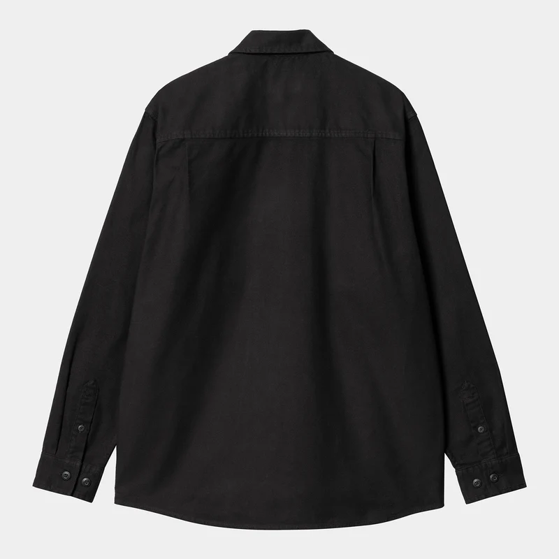 Carhartt WIP Herren-Milford-Hemd – Schwarz
