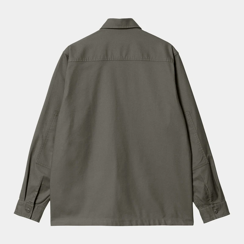 Carhartt WIP Herren-Charter-Hemd – Rauchgrün