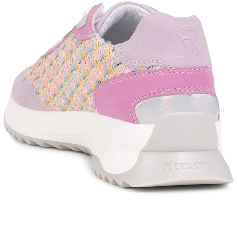 Lace Up Trainers - RKR39542 / 325 038 - Pink Multi