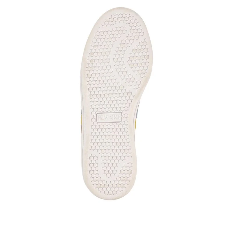 Casual Lace-Up Trainers - VSHI41000 / 326 853 - White Multi