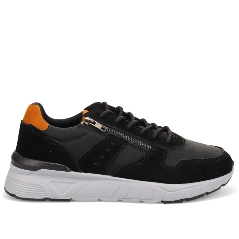 Extra-Wide Fit Casual Trainers - RICHARD / 326 509 - Black