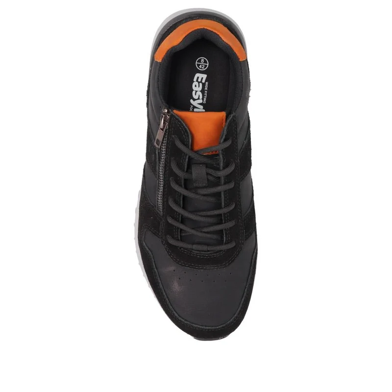 Extra-Wide Fit Casual Trainers - RICHARD / 326 509 - Black