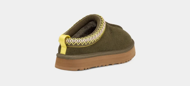 UGG Tazz-Hausschuhe für Kinder – gebranntes Olivgrün