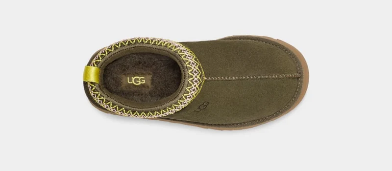 UGG Tazz-Hausschuhe für Kinder – gebranntes Olivgrün