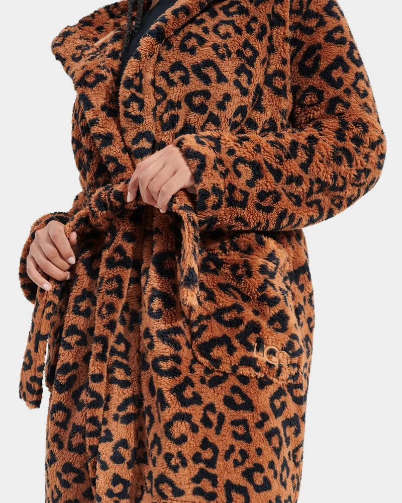 UGG Aarti-Morgenmantel für Damen – Cider Leopard