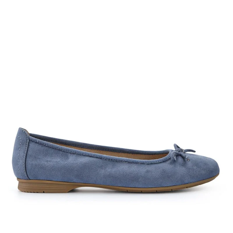 Short-Heeled Casual Pumps - JANSP41001 / 326 782 - Blue