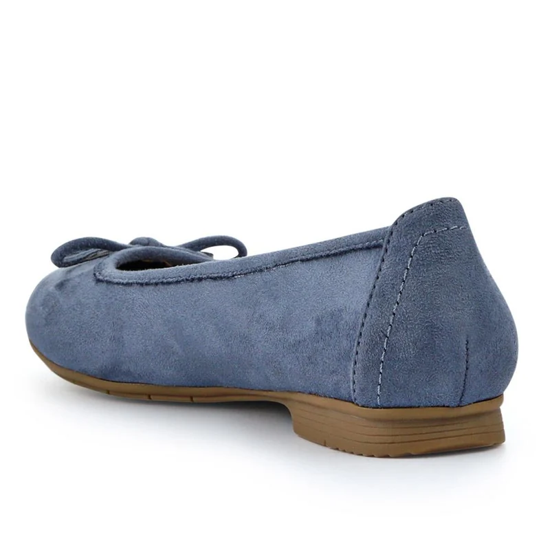 Short-Heeled Casual Pumps - JANSP41001 / 326 782 - Blue