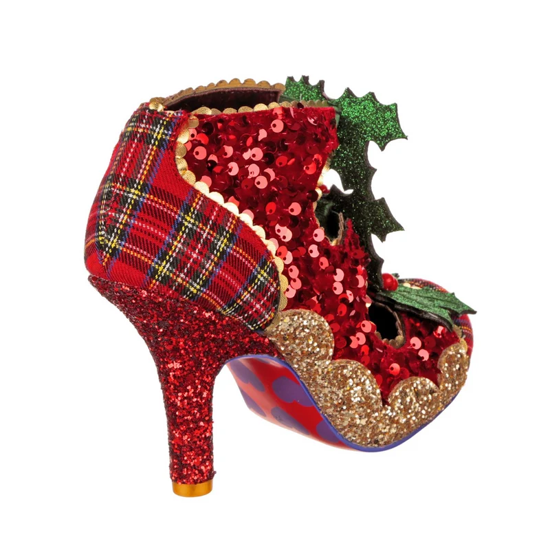 Irregular Choice Damen Holly Jolly High Heel - Rot