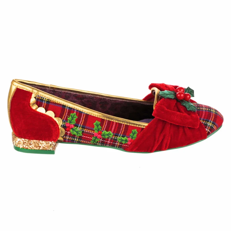 Irregular Choice Damen Hello Holly Flats - Rot