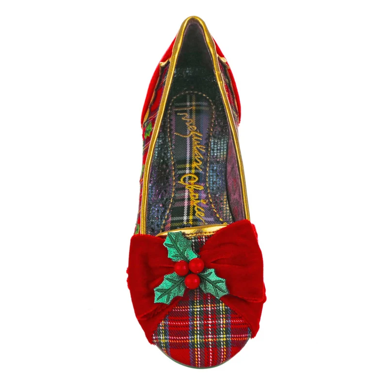 Irregular Choice Damen Hello Holly Flats - Rot