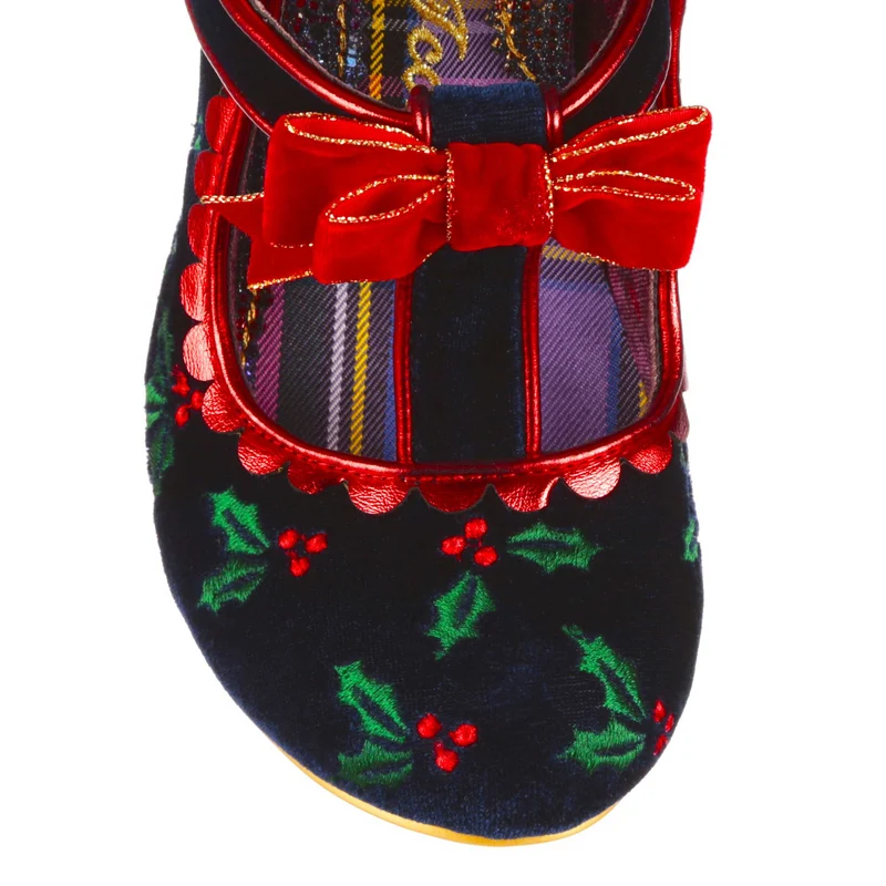 Irregular Choice Damen Perfect Parcel High Heel – Marineblau