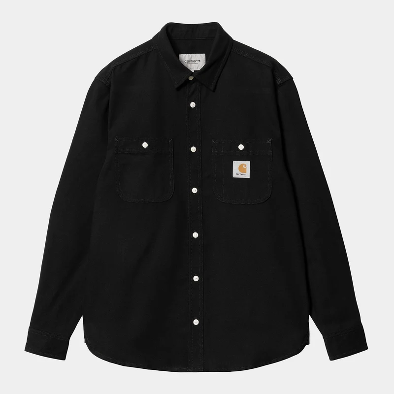 Carhartt WIP Herren-Clink-Hemd – Schwarz