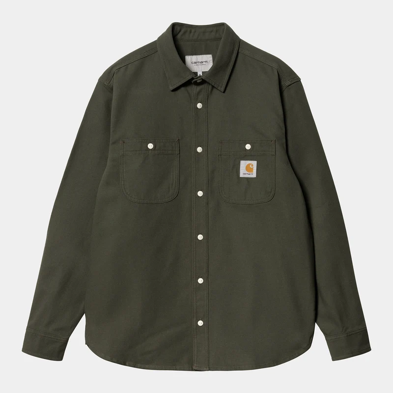 Carhartt WIP Herren-Clink-Shirt – Zypresse