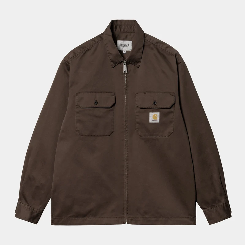 Carhartt WIP Herren Craft Zip Shirt – Buckeye