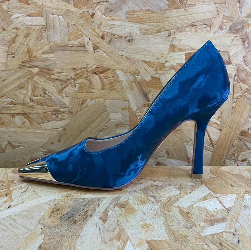 Una Healy Womens Day Time High Heel - Blaugrün
