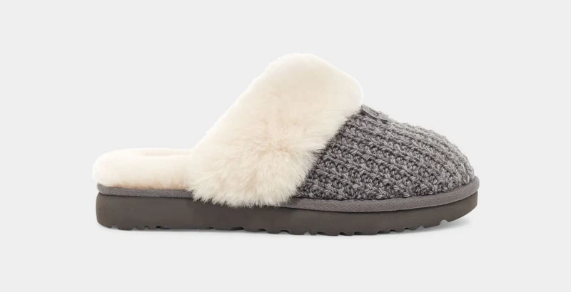 UGG Gemütliche Damen-Hausschuhe – Anthrazit