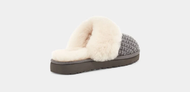 UGG Gemütliche Damen-Hausschuhe – Anthrazit