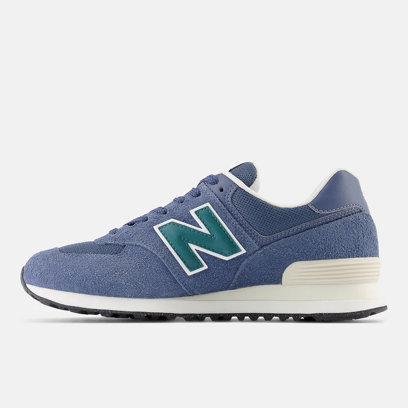 New Balance Herren 574 Fashion Trainer – Marineblau / Grün