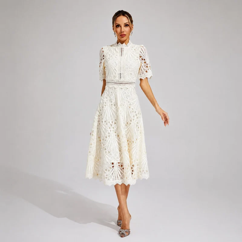 Carmen - Elegantes Midikleid