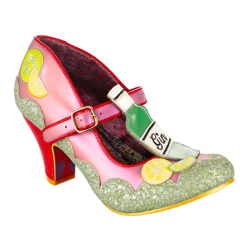 Irregular Choice Damen G bis T High Heel – Rosa