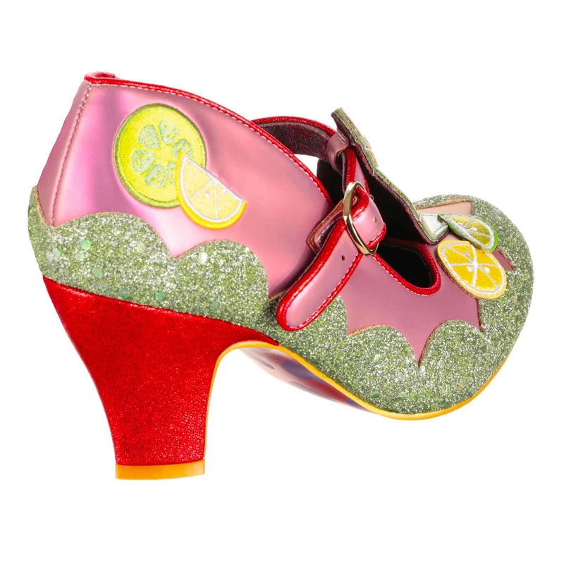 Irregular Choice Damen G bis T High Heel – Rosa