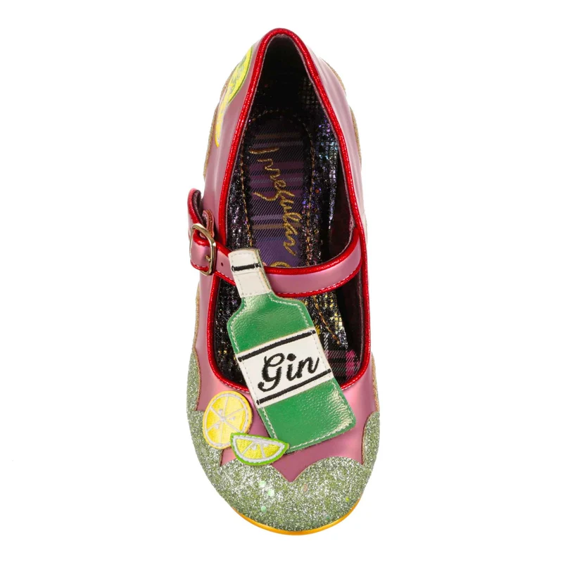 Irregular Choice Damen G bis T High Heel – Rosa