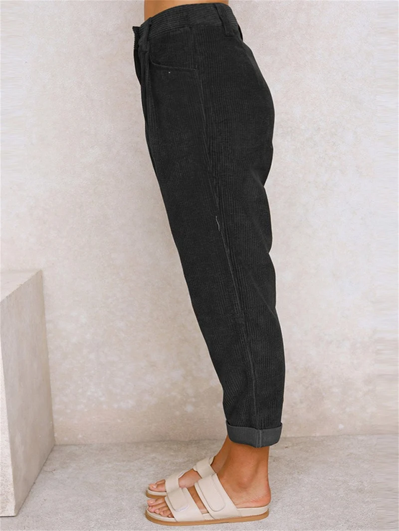 Pantaloni Maple | Pantaloni in velluto a coste donna per tutti i giorni e ufficio