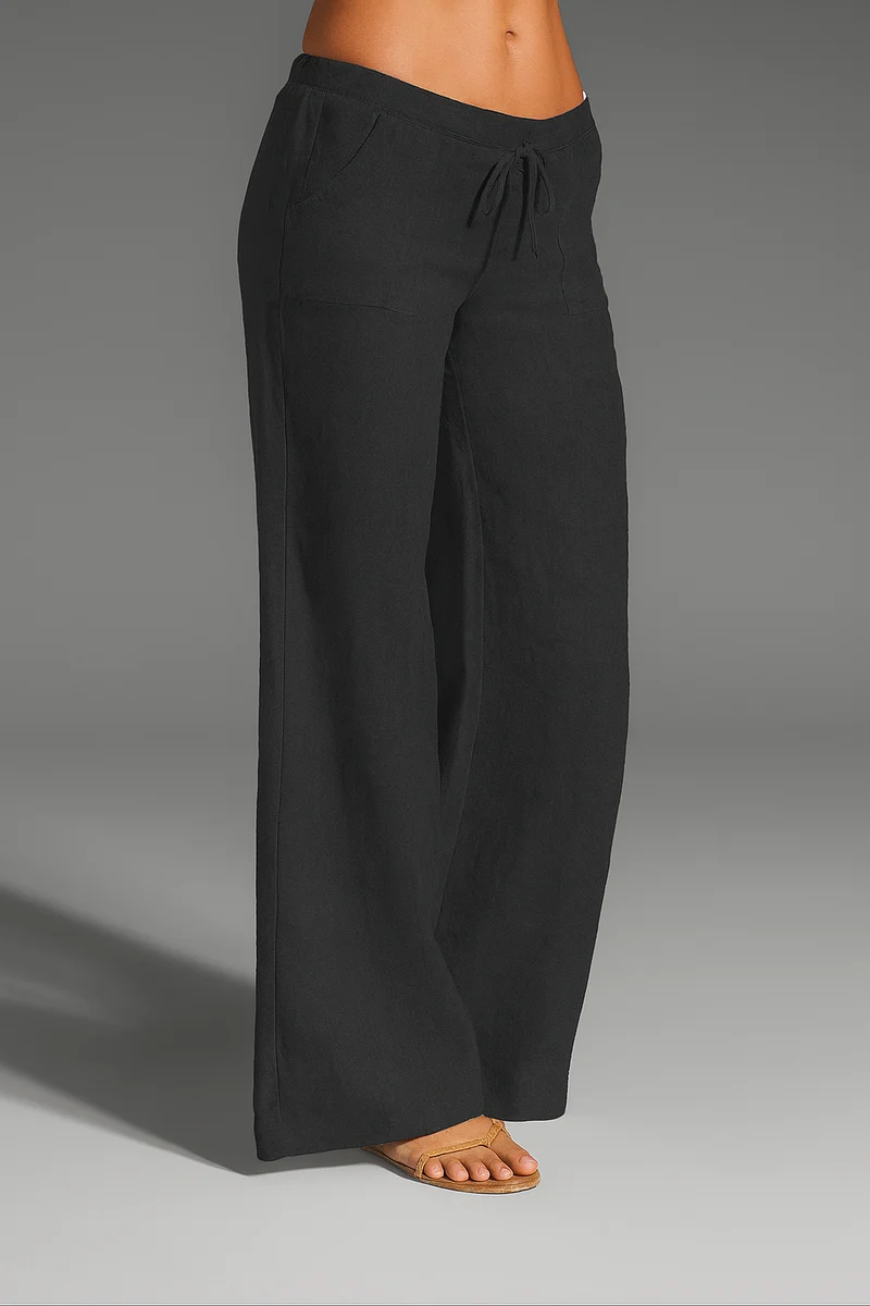 Pantaloni estivi ariosi | Pantaloni larghi da donna con coulisse
