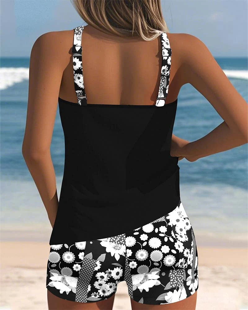 Set bikini donna | Costume da bagno elastico in 2 pezzi