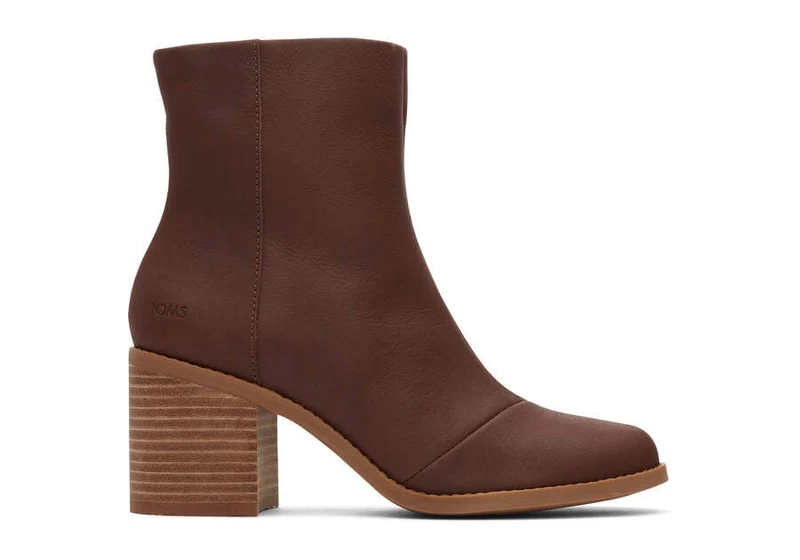 TOMS Evelyn Stiefeletten für Damen – Kastanienbraun