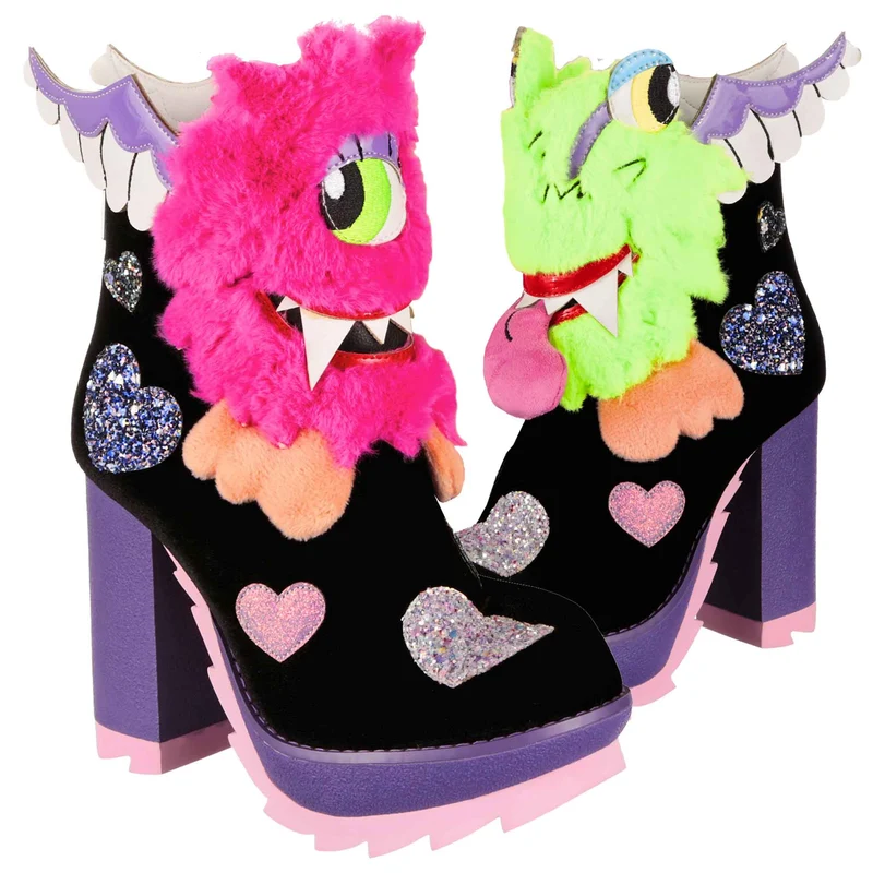 Irregular Choice One Eyed Wonder High Heels für Damen – Schwarz