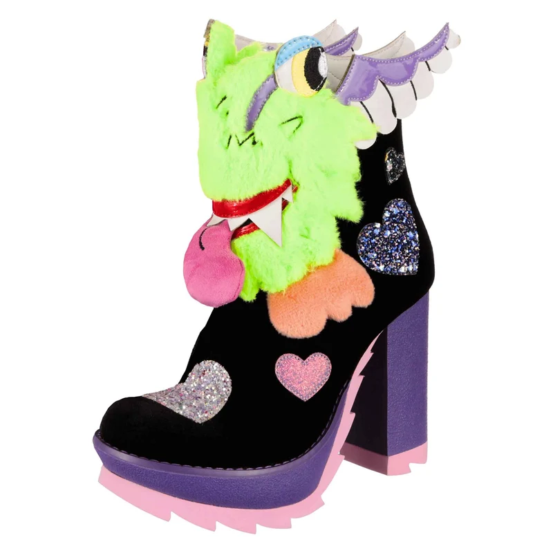 Irregular Choice One Eyed Wonder High Heels für Damen – Schwarz