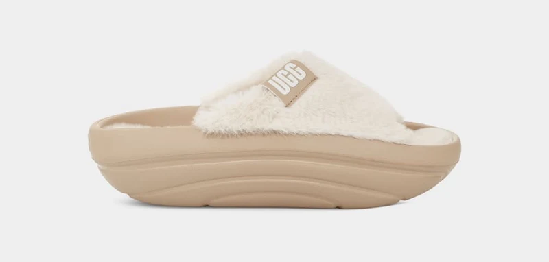 UGG Womens FoamO Plush Slide - Senfsamen